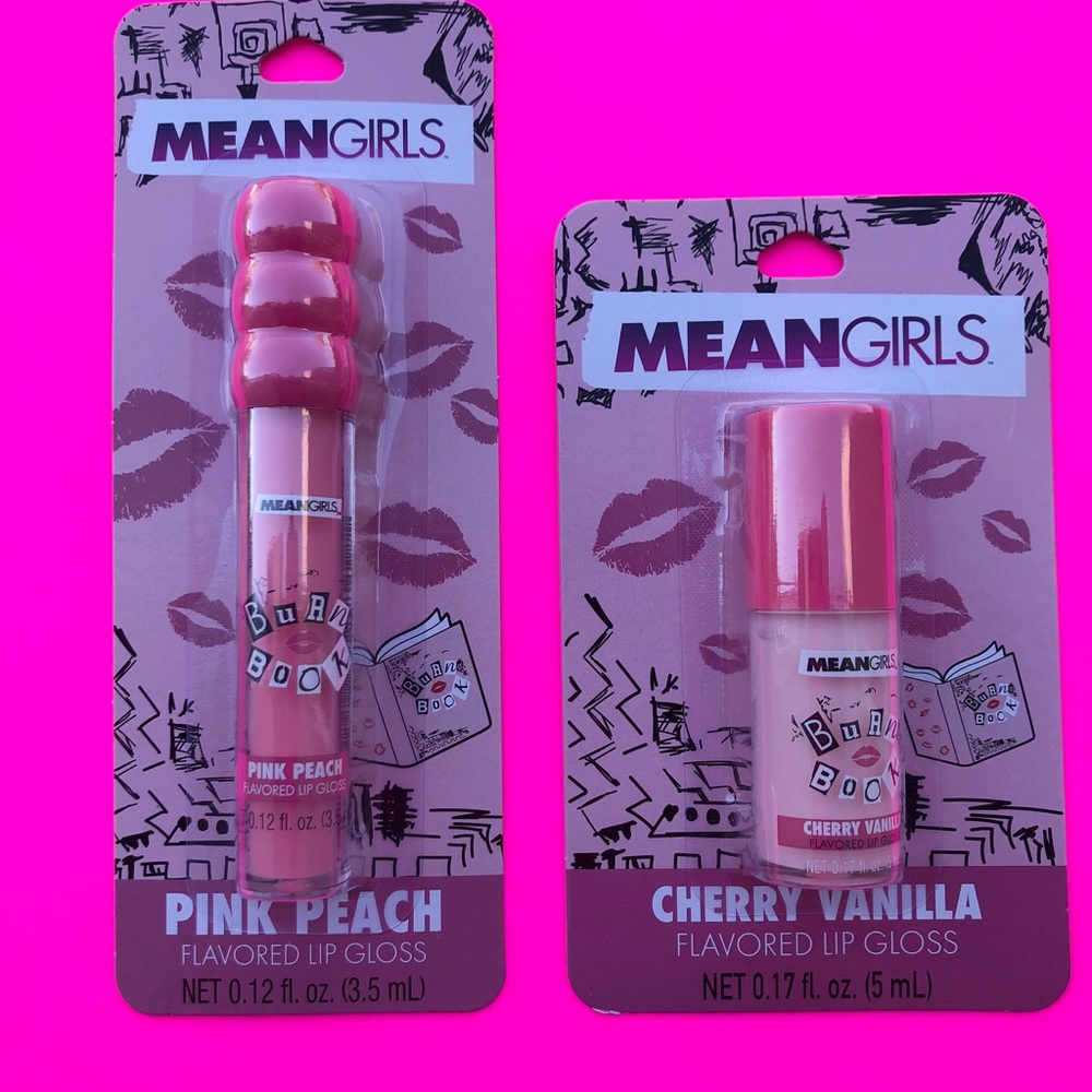 Mean Girls Burn Book Lip Gloss Set